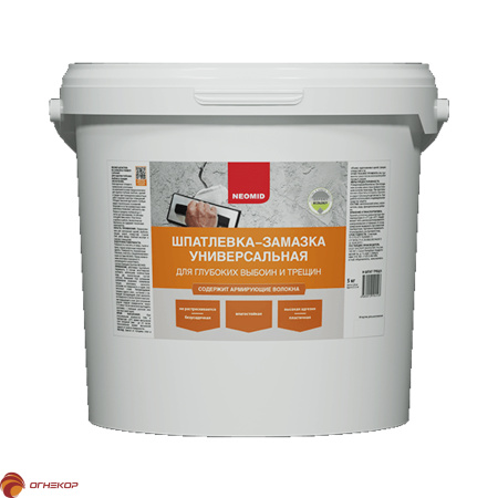 NEOMID Шпатлевка для выбоин и трещин  (5кг )